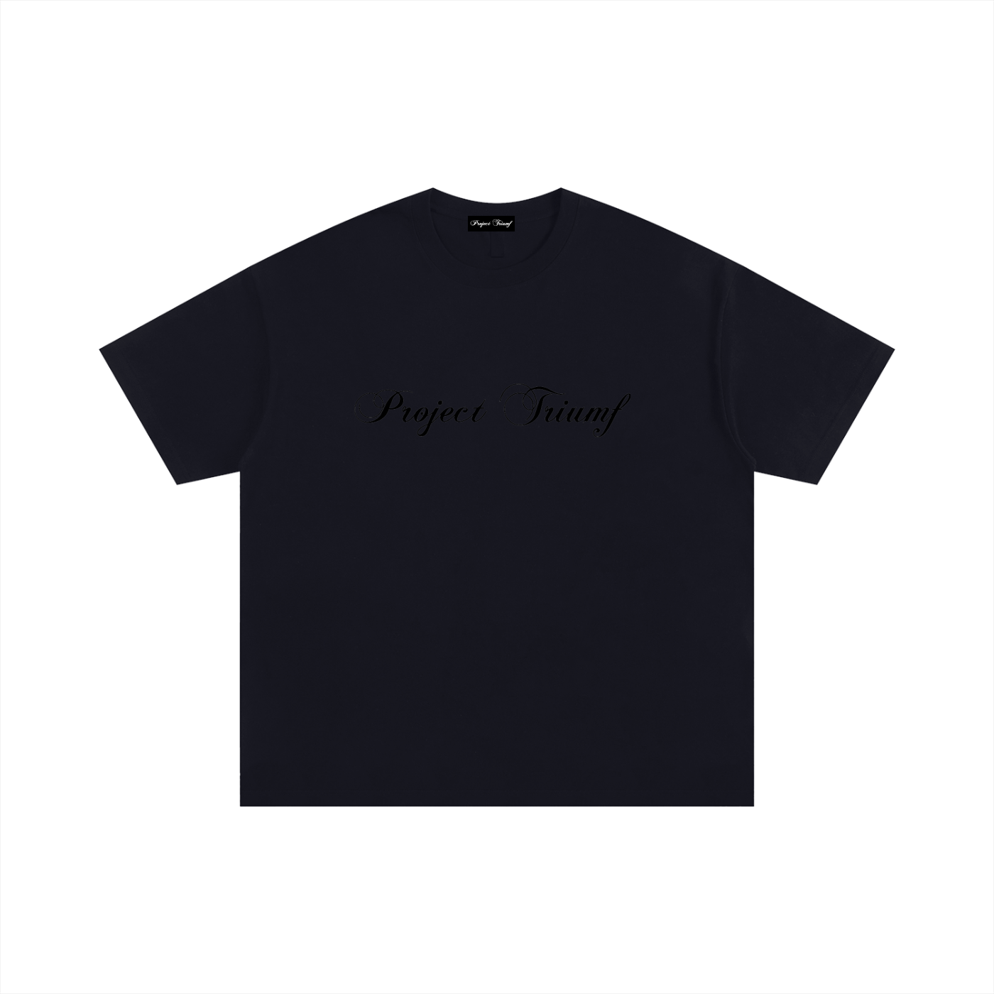 Project Triumf Logo - Basic Unisex Oversized Cotton T-Shirt