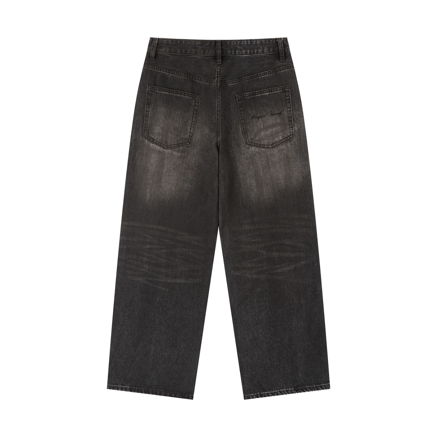 PROJECT TRIUMF - Favorite Vintage Wash Heavyweight Big Baggy Denim Jeans