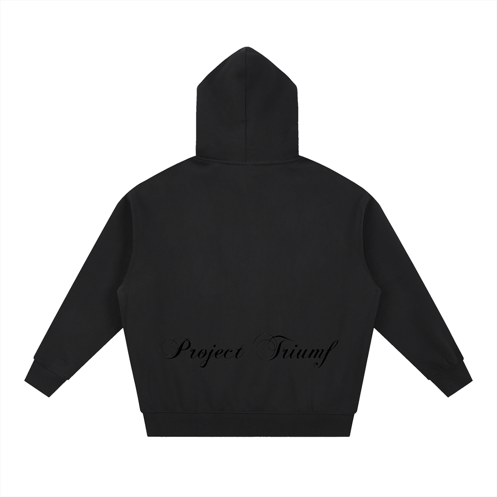 PROJECT TRIUMF  - Oversized Favorite Zip Up Boxy Hoodie