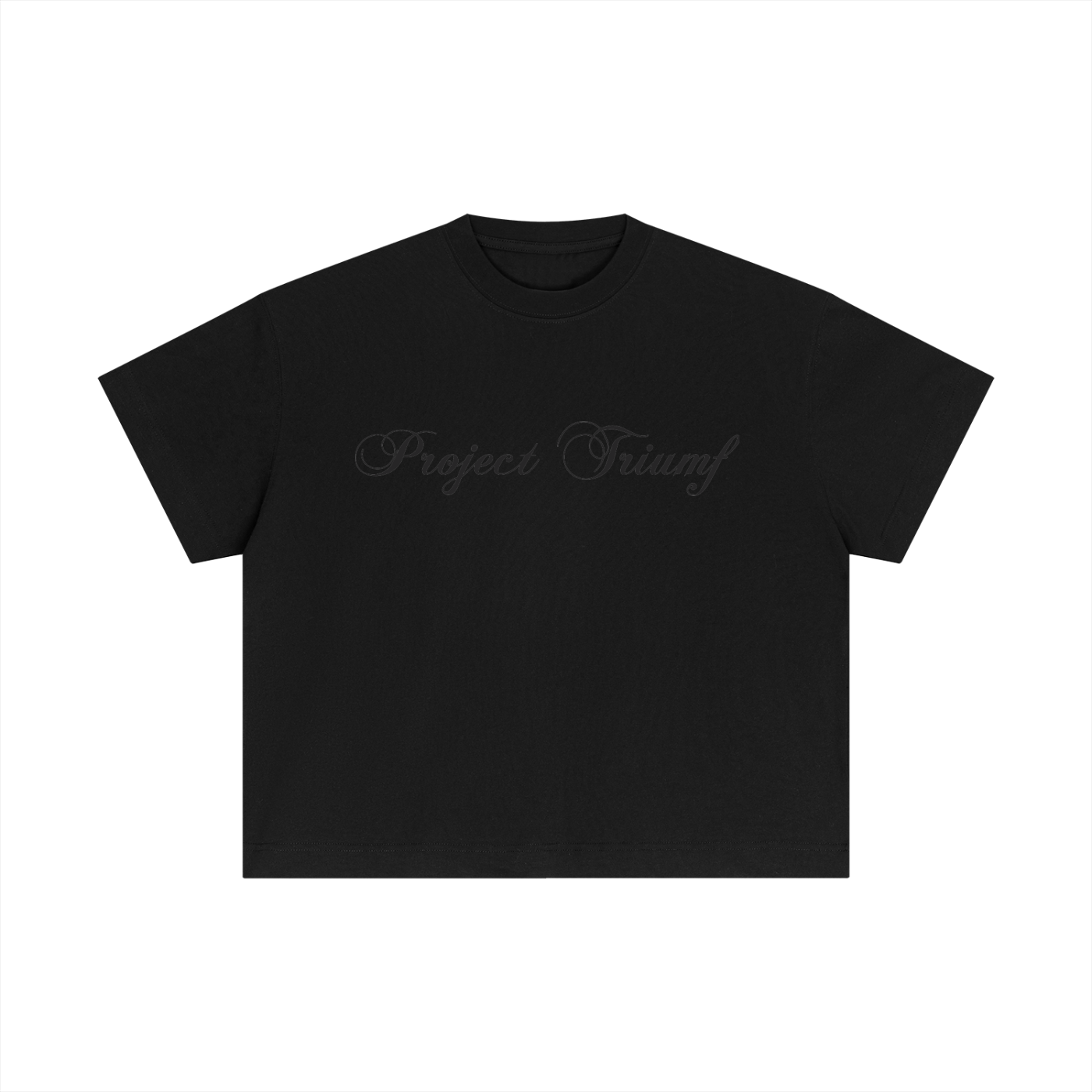 Project Triumf Logo - Swag Cotton Boxy T-Shirt